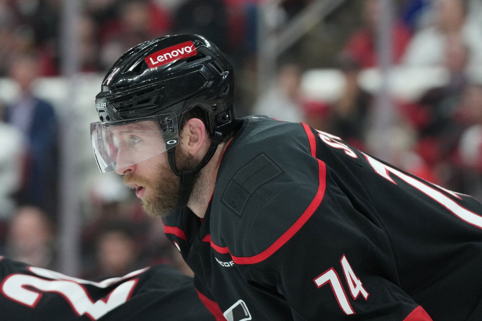 Jaccob Slavin is ranked as the 8th best defensive man on the NHL network list