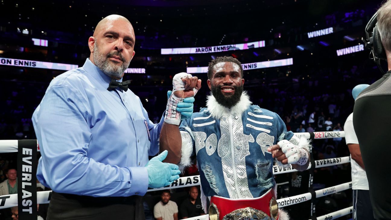 Jaron "Boots" Ennis makes super welterweight debut vs. Lima