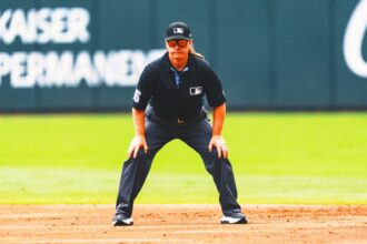 Jen Paul breaks MLB gender barrier as the first female referee in a regular season game