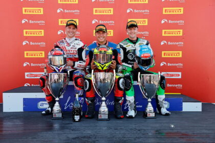 Kyle Ryde wins a close fight with Thruxton - "All I saw was plus zero!"