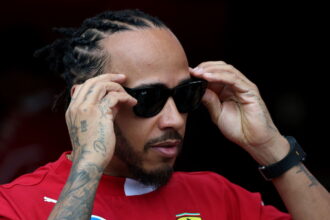 Lewis Hamilton was frankly saying where he went wrong outside the Ferrari car