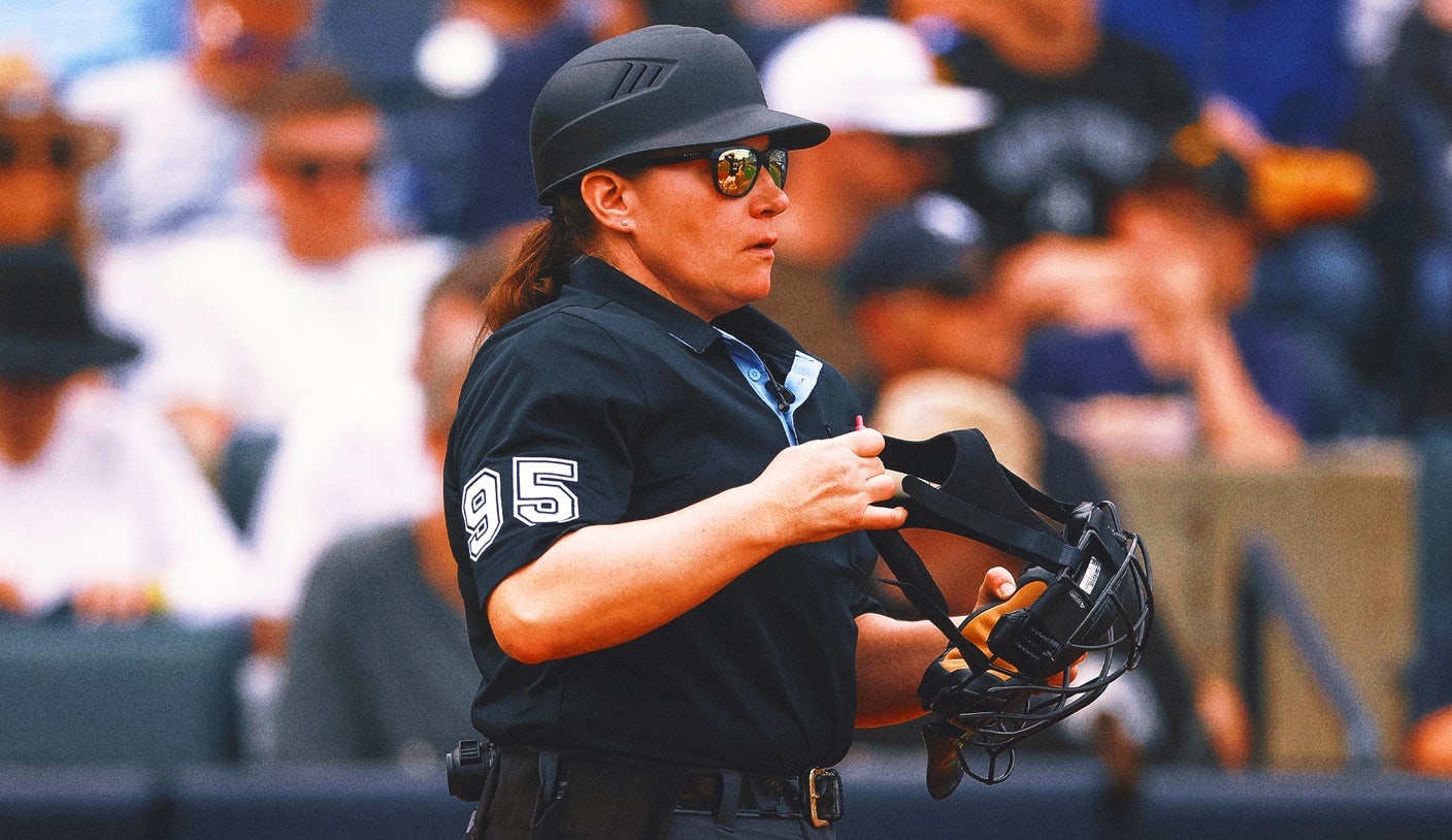 MLB promotes its first female referee, Jen Pawol, for Saturday's Marlins-Braves game