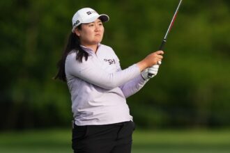 Major champion Allisen Corpuz, Sei Young Kim shares lead with Jodi Ewart Shadoff in the FM Championship