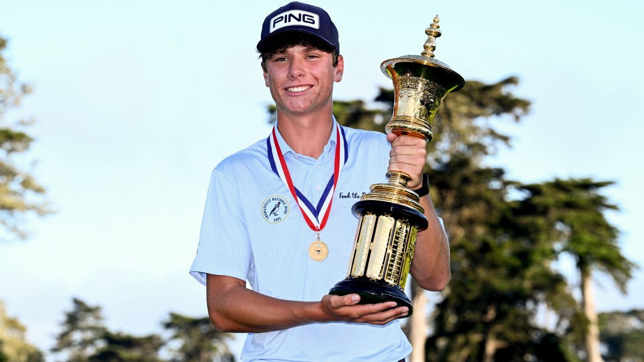 Mason Howell (18) wins us an amateur. Youngest champion since 2009
