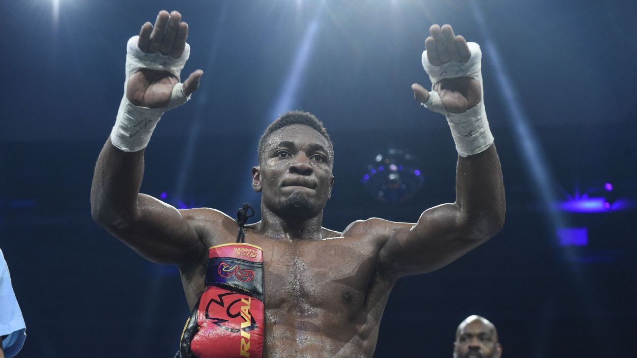 Mbiri to fight Martinez with Canelo Crawford Undercard