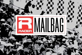 Racer's mail bag, August 27th