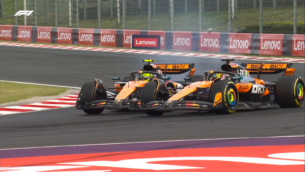 Rand Norris and Oscar Piastri narrowly avoid conflicts between Hungarian GP practices