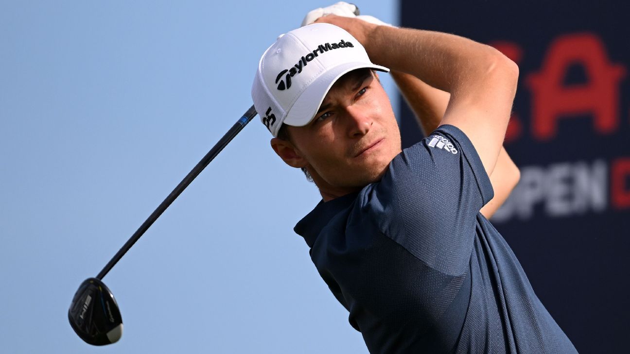 Rasmus Højgaard leads in Denmark, hoping to solidify the Ryder Bid