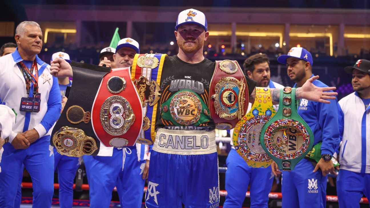 Seven boxers who benefit from weight gain, from "tank" to Canelo