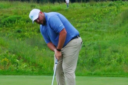 Top Leaderboards with the names familiar from Wisconsin State's first round