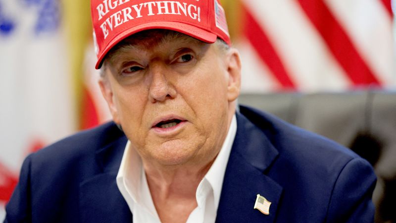 Trump says he's in the Ryder Cup and thinks Captain Keegan Bradley should play