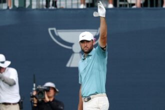 Watch: Scotty Schaeffler's Absurd Hole Out Clinch BMW Championship 2025, History alongside Tiger Woods