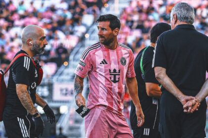 Lionel Messi has "minor" muscle damage and the timeline for return is unknown