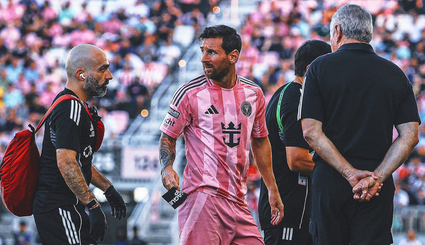Lionel Messi has "minor" muscle damage and the timeline for return is unknown
