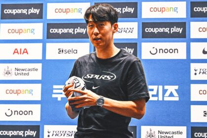 His son Hyun Min announced he was leaving Spurs on a link to LAFC