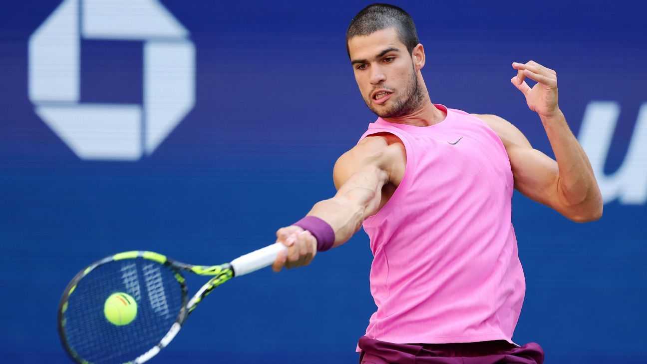 Alkaraz defeats Djokovic at the open and meets the sinner for the third slam final