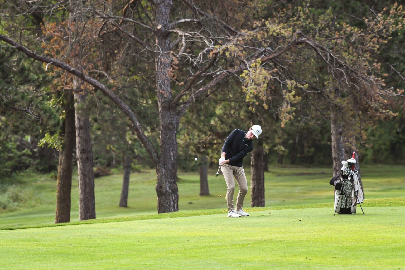 Bemidji State escapes with a home invitation behind Logan Schoepp's record-breaking round