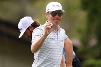 Ben Griffin has a solid lead in the Procol Championship. Scotty Scheffler Rebound