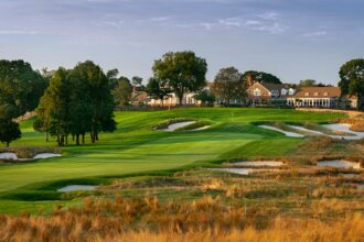 Bethpage Black Golf Course setup. This is the latest
