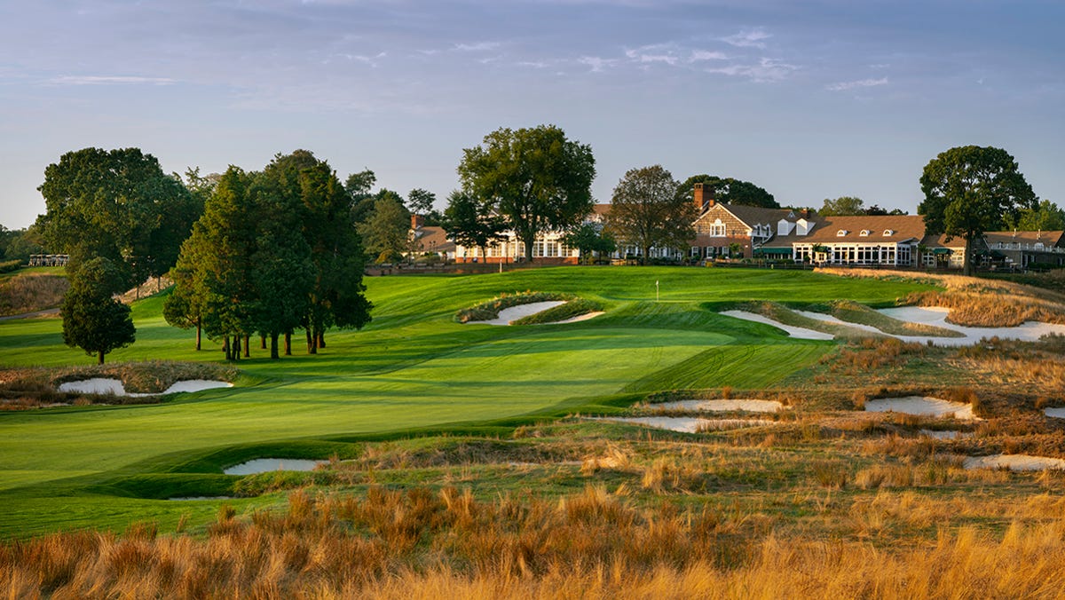 Bethpage Black Golf Course setup. This is the latest