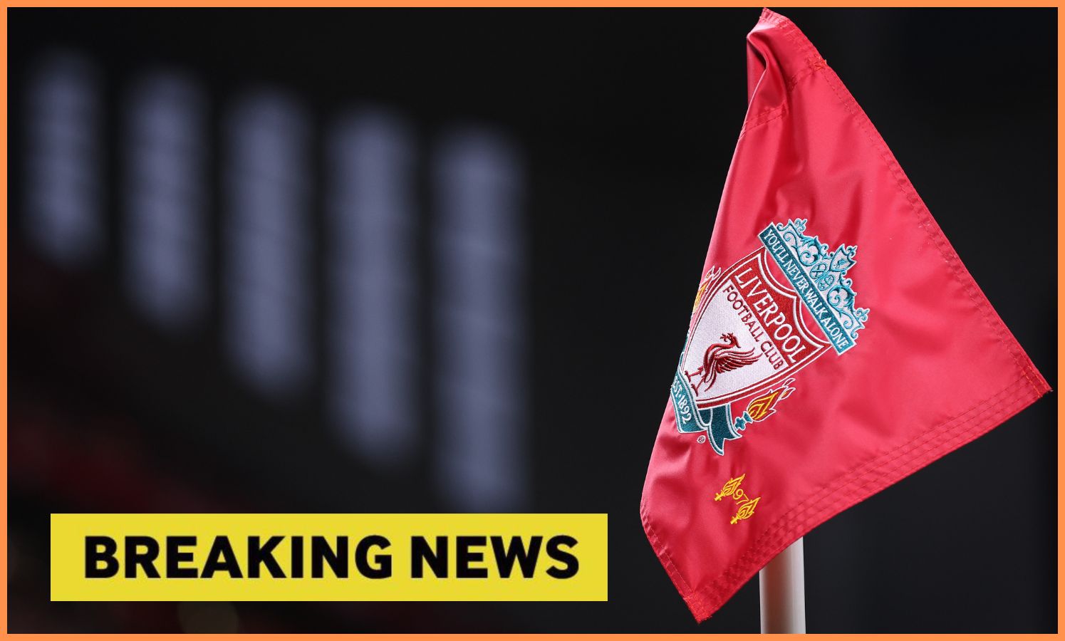Liverpool breaking news flag