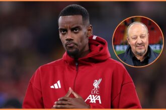 Alexander Isak and Rafael Benitez