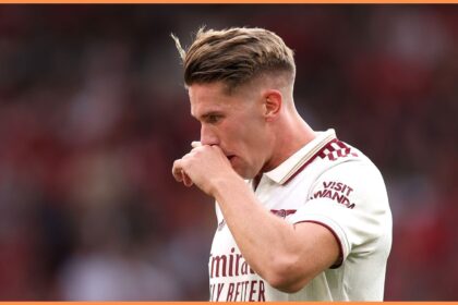 Viktor Gyokeres in action for Arsenal