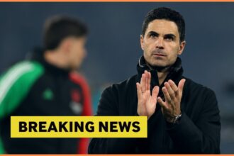 Arsenal manager Mikel Arteta