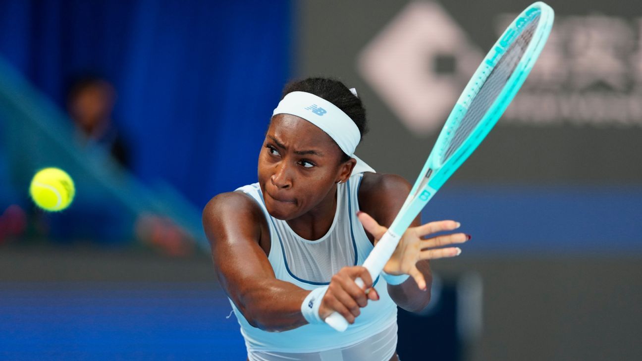 Coco Gouf defeats Belinda Bensik to reach China's Open Quarter Final