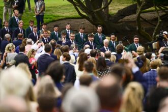 Defeating the dominant US Walker Cup team at Cypress Points