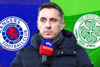 Gary Neville chooses the "best" stadium vibe between Celtic and Rangers