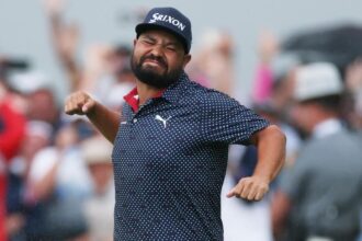 Keegan Bradley, among the PGA Tour players who exceeded expectations during the 2025 season