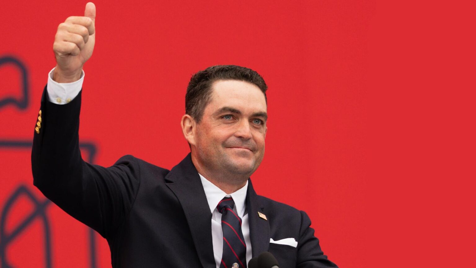 Keegan Bradley's Ryder Cup speech was characterized by a giggle-filled gaffe