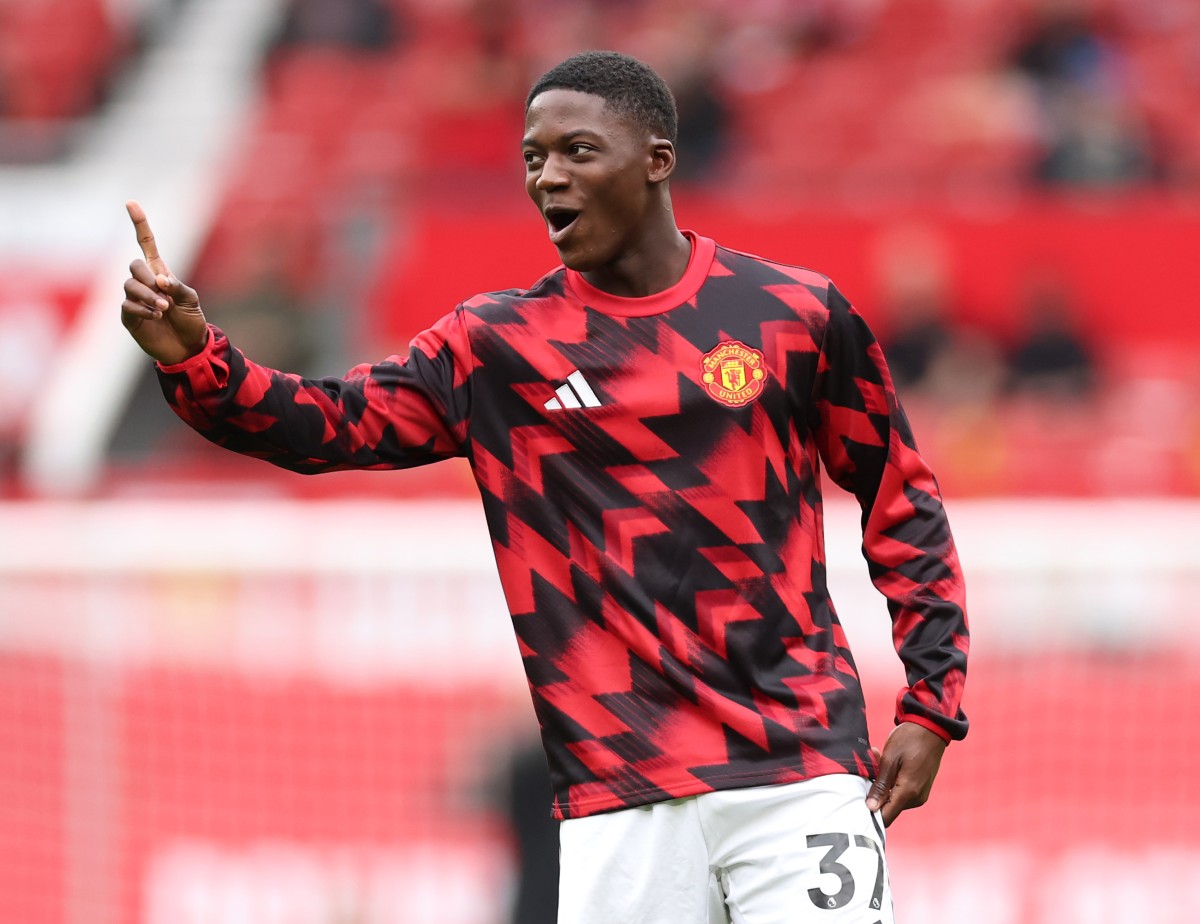 Kobbie Mainoo of Manchester United