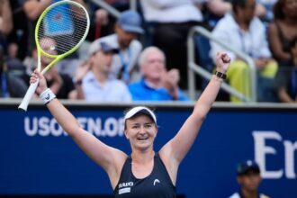 Krejcikova overtook Townsend in a four-round open thriller in the US