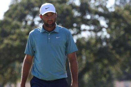 Procore Championship Leaderboard: Scottie Scheffler is struck by a fight