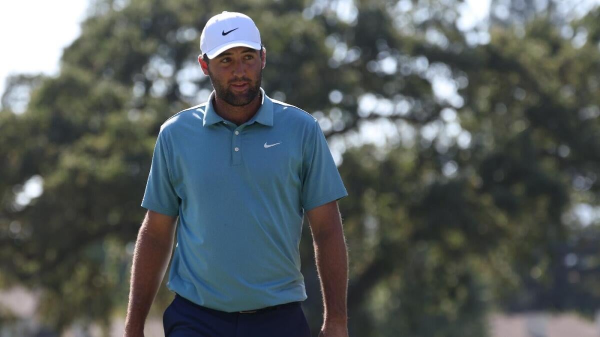 Procore Championship Leaderboard: Scottie Scheffler is struck by a fight