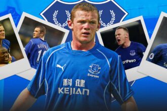 Wayne Rooney's name "Best" Everton's teammate, Pere saw one of his debuts