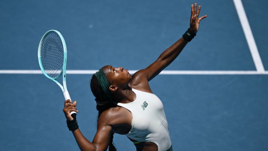 Coco Gauff overcomes double fault. He will face Pegula in the Wuhan final.