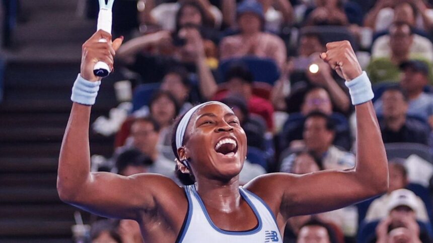 Coco Gauff defeats Jessica Pegula to win Wuhan Open
