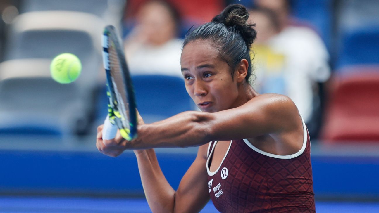 Leila Fernandez wins Tereza Valentova in Japan Open final