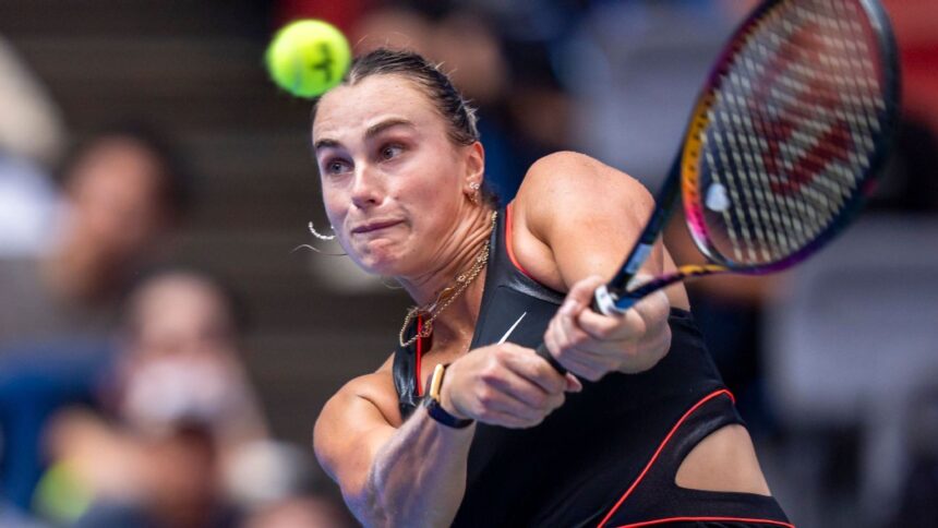 Aryna Sabalenka extends her winning streak in Wuhan to 20 matches