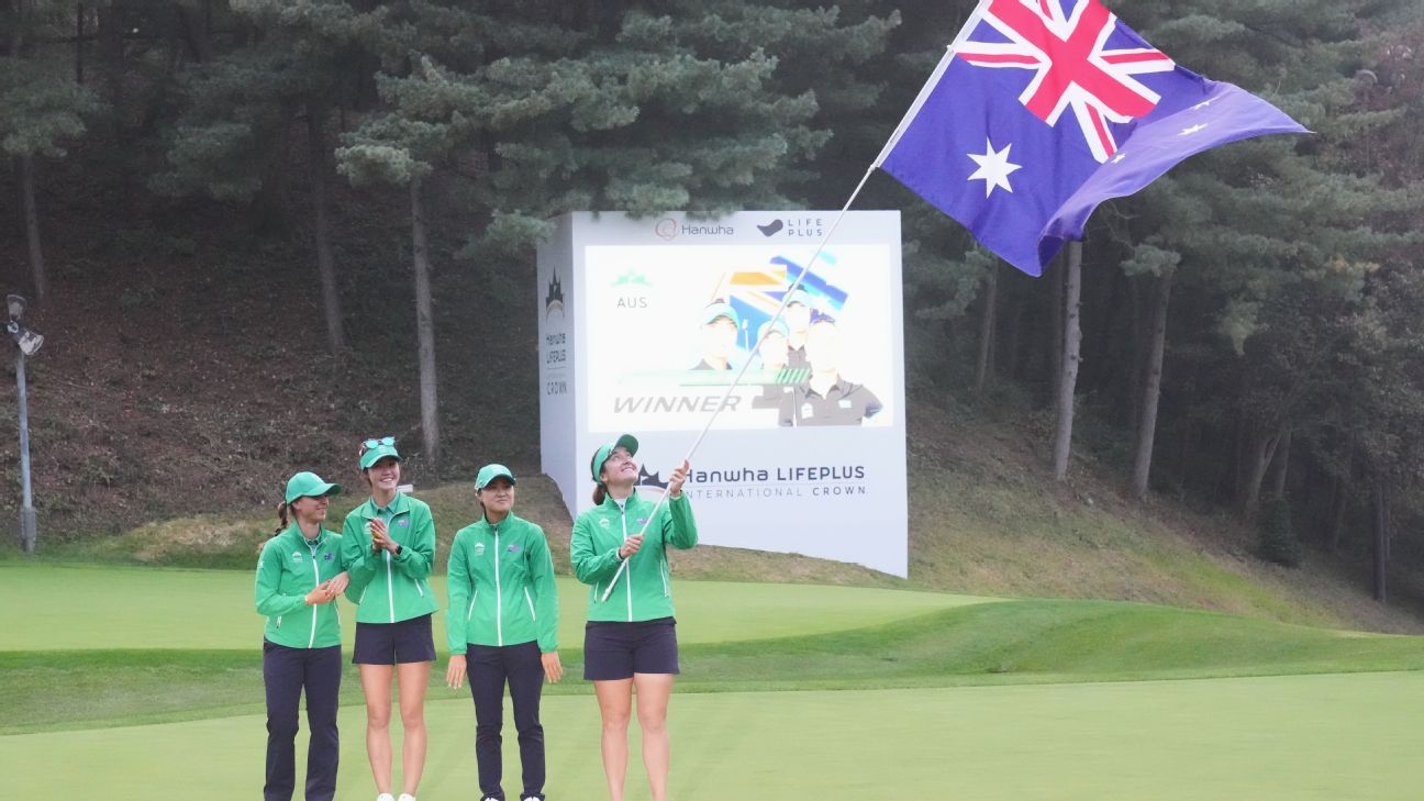 Australia beats USA to win LPGA International Crown