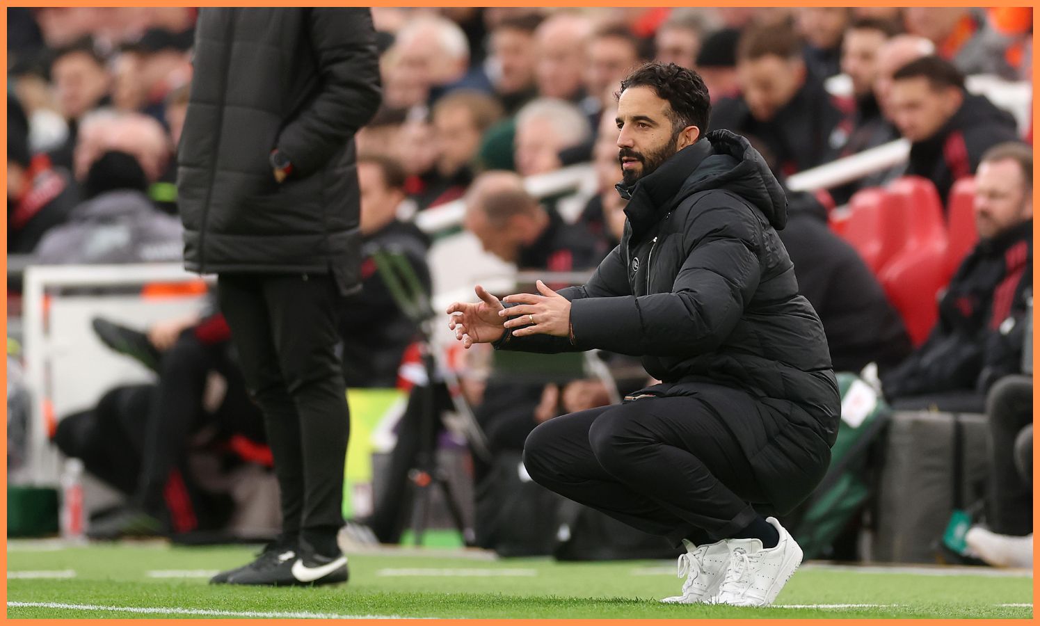 Ruben Amorim during Liverpool vs Man United