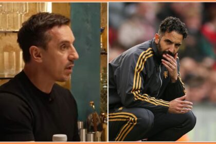 Gary Neville and Ruben Amorim