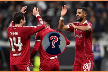 Federico Chiesa, Andrew Robertson, and Cody Gakpo