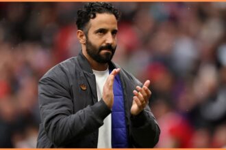 Man United manager Ruben Amorim