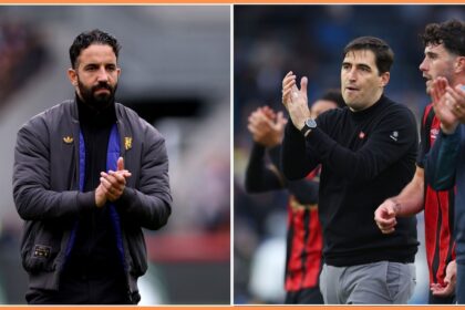 Ruben Amorim and Andoni Iraola