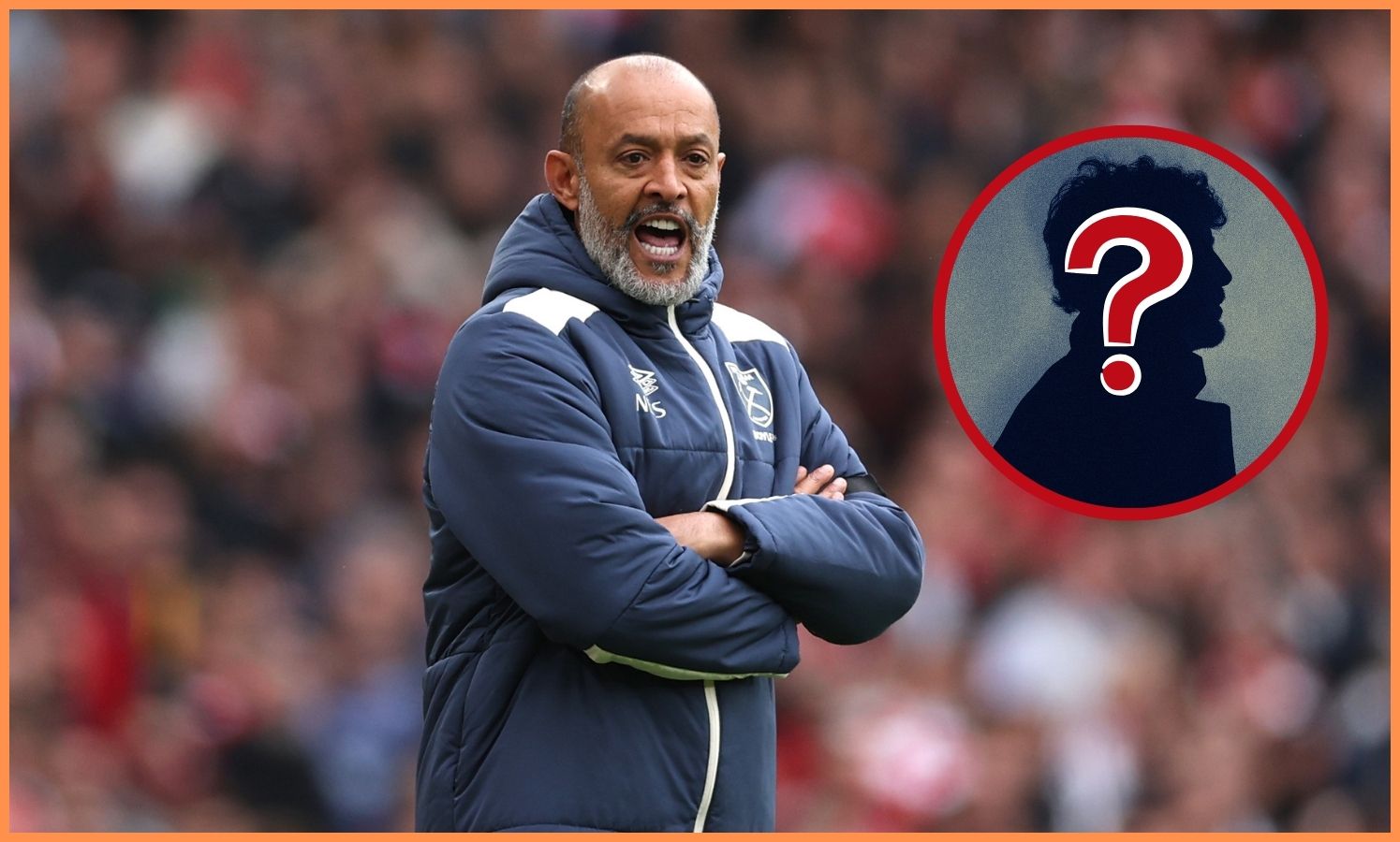 Nuno Espirito Santo during West Ham