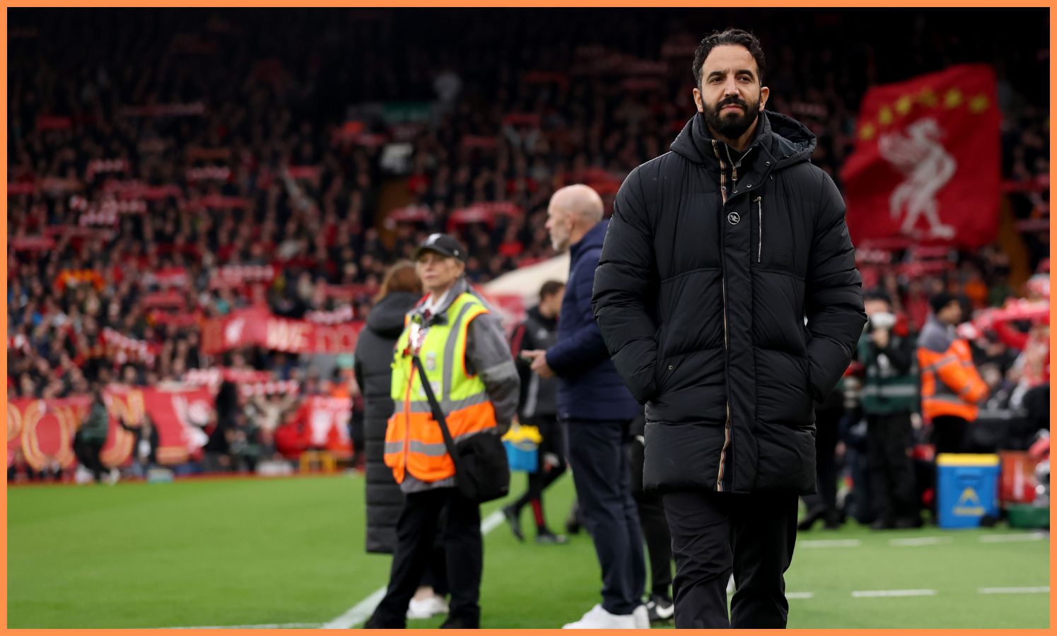 Ruben Amorim during Man United